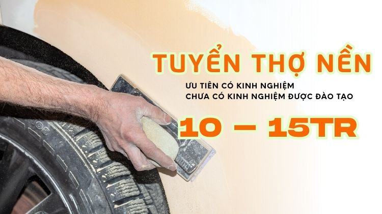 TUYỂN DỤNG 2 THỢ SƠN NỀN - LONG BIÊN (HN)