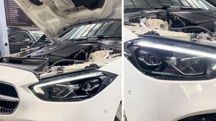 Đèn Mercedes C200 Bị Vỡ: Sửa Hơn 2 Triệu Hay Chi Hơn 20 Triệu Khi Làm Bảo Hiểm?